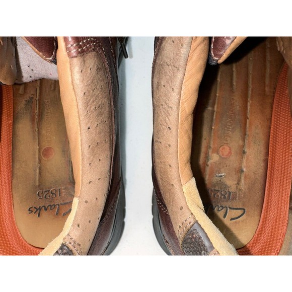 Clarks 1825, Unstructured Brown Derby Men's Shoes. SIZE: 14 15 - Picture 8 of 10